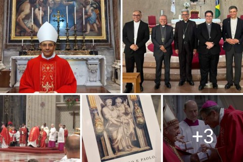 Registros na Basílica de São Pedro, no Vaticano